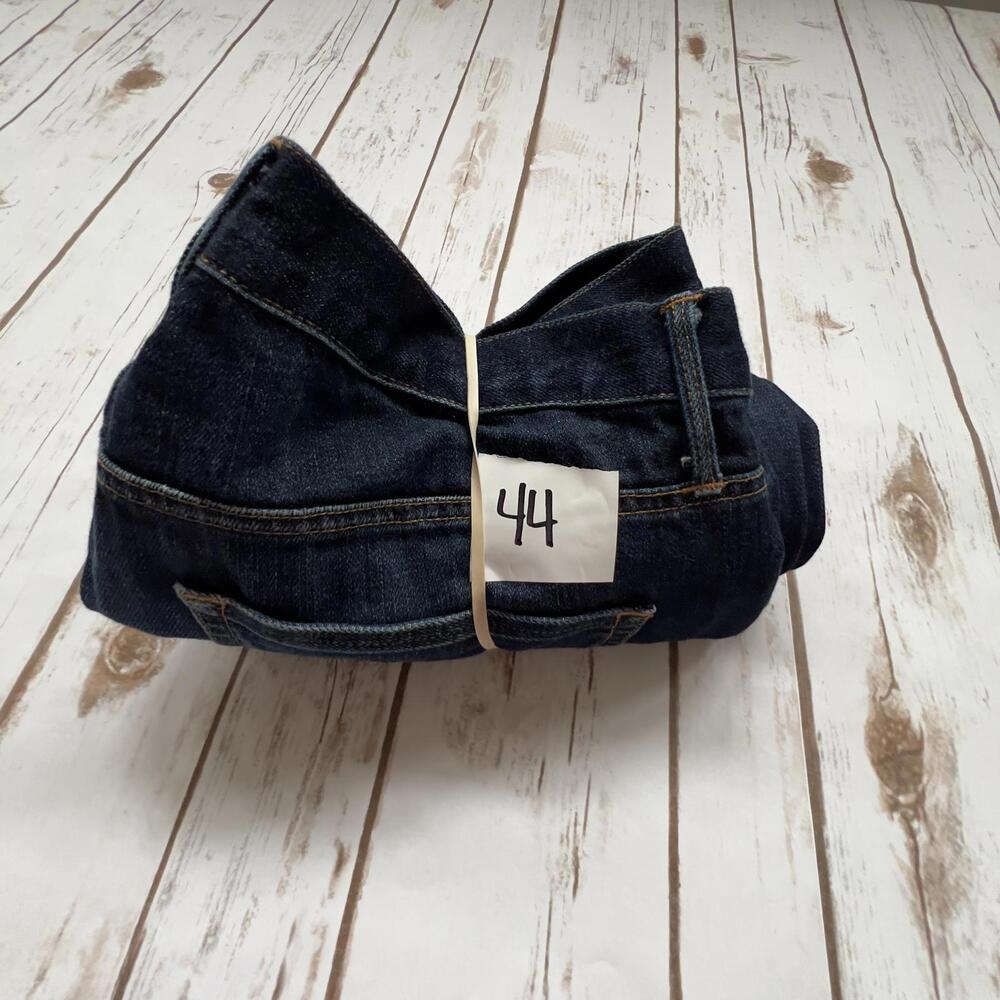 3x1 Dark Blue Cotton Straight Leg Denim Jeans with Button Fly - Size‎ 33 Waist - Picture 9 of 9